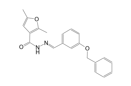 N'-{(E)-[3-(benzyloxy)phenyl]methylidene}-2,5-dimethyl-3-furohydrazide