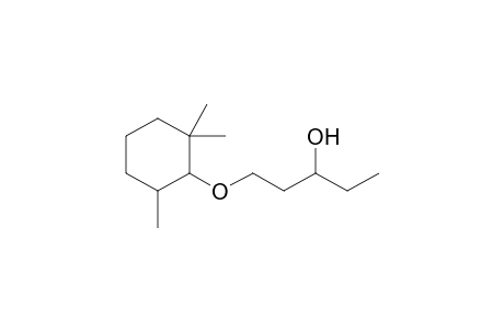 1-[(2',2',6'-Trimethylcyclohexyl)oxy]pentan-3-ol