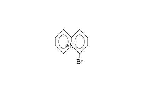 4-Bromo-quinolizinium cation