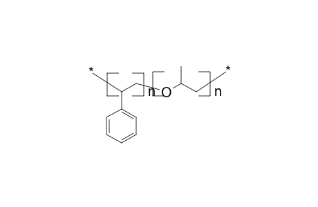 Poly(styrene-co-oxypropylene)