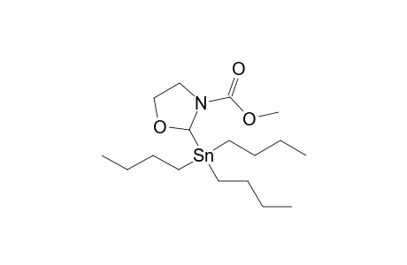 2-tributylstannyl-3-oxazolidinecarboxylic acid methyl ester