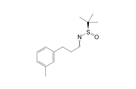 (R(S))-N-(tert-Butanesulfinyl)-3-(3-methylphenyl)propan-1-imine