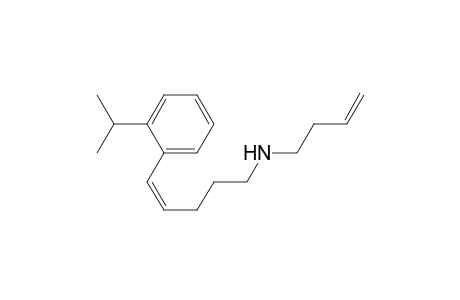 cis-N-(But-3-enyl)-5-(isopropylphenyl)pent-4-enylamine