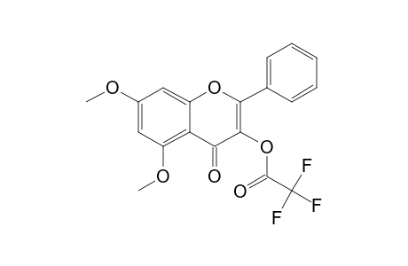 5,7-Dimethoxy-3-hydroxyflavone, trifluoroacetate