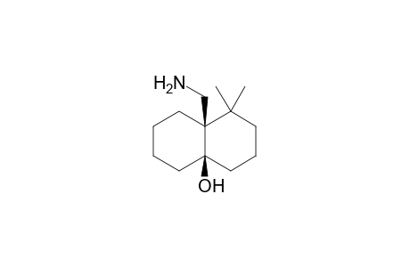(4aR*,8aR*)-8a-(Aminomethyl)-1,1-dimethyl-decaahydronaphthalene-4a-ol