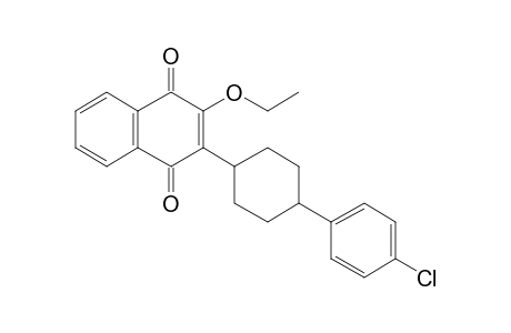 Atovaquone, ethyl ether