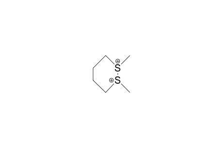 1,2-Dimethyl-1,2-dithia-1,2-cyclohexyl dication