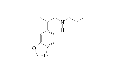 N-Propyl-2-(3,4-methylenedioxyphenyl)propan-1-amine