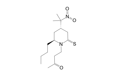 4-[(2S,4S)-2-butyl-4-(1-methyl-1-nitro-ethyl)-6-thioxo-1-piperidyl]butan-2-one