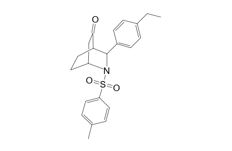 exo-3-(4-Ethylphenyl)-2-(4-tolylsulfonyl)-2-azabicyclo[2.2.2]octan-5-one