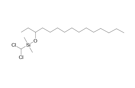 3-Dimethyl(dichloromethyl)silyloxypentadecane