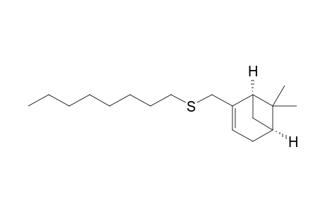 (((1R,5S)-6,6-Dimethylbicyclo[3.1.1]hept-2-en-2-yl)methyl)(octyl)sulfane