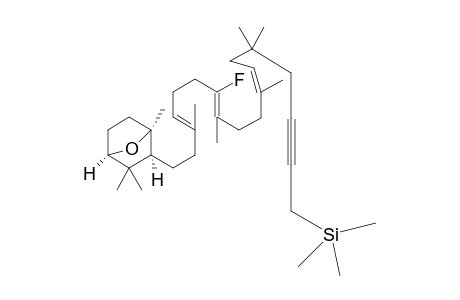7-Fluoro-1-(1,3,3-trimethyl-7-oxabicyclo[2.2.1]heptan-2-yl)-18-(trimethylsilyl)-3,8,11,14,14-pentamethyloctadeca-3,7,11-triene
