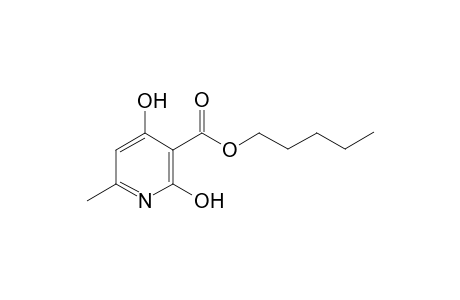 2,4-Dihydroxy-6-methyl-nicotinic acid pentyl ester