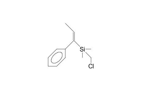 1-Phenyl-1-(chloromethyl-dimethylsilyl)-(E)-1-propene