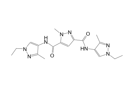 1H-pyrazole-3,5-dicarboxamide, N~3~,N~5~-bis(1-ethyl-3-methyl-1H-pyrazol-4-yl)-1-methyl-