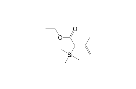 3-Butenoic acid, 3-methyl-2-(trimethylsilyl)-, ethyl ester