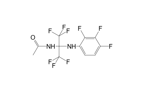 Acetamide, N-[2,2,2-trifluoro-1-(trifluoromethyl)-1-[(2,3,4-trifluorophenyl)amino]ethyl]-