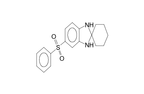 5-phenylsulfonyl-2,2-pentamethylene-2,3-dihydrobenzimidazole