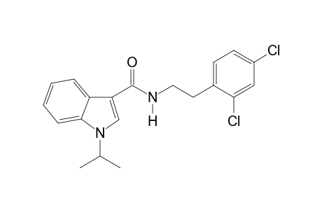 N-[2-(2,4-Dichlorophenyl)ethyl]-1-(propan-2-yl)-1H-indole-3-carboxamide