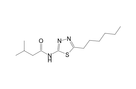butanamide, N-(5-hexyl-1,3,4-thiadiazol-2-yl)-3-methyl-