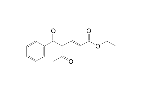 (E)-4-Benzoyl-5-oxohex-2-enoic acid ethyl ester