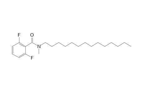 Benzamide, 2,6-difluoro-N-methyl-N-tetradecyl-