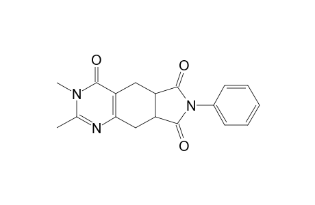 2,3-Dimethyl-7-phenyl-3H-5,5a,8a,9-tetrahydropyrrolo[3,4-g]quinazolin-4,6,8-trione