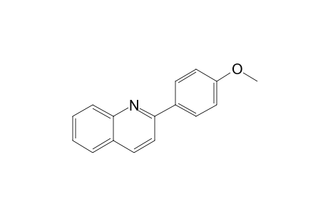 2-(4-METHOXYPHENYL)-QUINOLINE