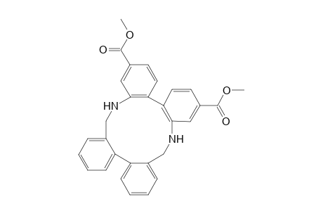 Dimethyl 9,10,19,20-tetrahydrotetrabenzo[b,d,H,j][1,6]diazacyclododecine-2,7-dicarboxylate