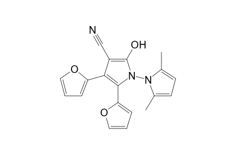 4,5-Di(furan-2-yl)-2-hydroxy-2',5'-dimethyl-[1,1-bipyrrole]-3-carbonitrile