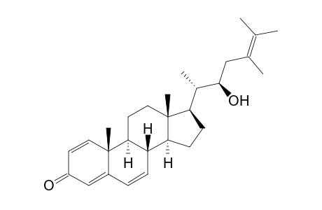 (22R)-22-Hydroxyergosta-1,4,6,24-tetraene-3-one