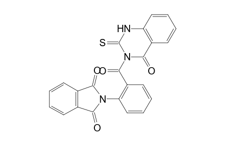 2-(2-(4-Oxo-2-thioxo-1,2,3,4-tetrahydroquinazoline-3 carbonyl)phenyl) isoindoline-1,3-dione
