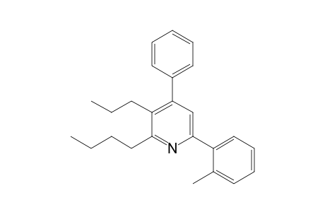 2-Butyl-3-propyl-6-(2-tolyl)-4-phenylpyridine