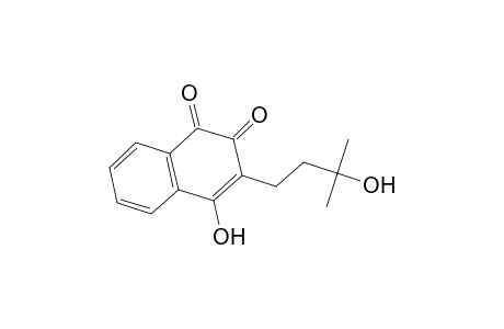 1,2-Naphthalenedione, 4-hydroxy-3-(3-hydroxy-3-methylbutyl)-