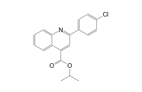 isopropyl 2-(4-chlorophenyl)-4-quinolinecarboxylate