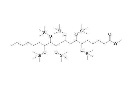 Methyl 6,7,9,10,11,12-hexakis(trimethylsilyloxy)-6-cis,9-cis,11-trans-octadecanoate