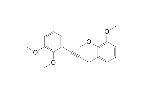 1,3-Bis(2,3-dimethoxyphenyl)propyne