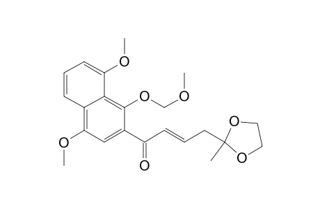 2-Buten-1-one, 1-[4,8-dimethoxy-1-(methoxymethoxy)-2-naphthalenyl]-4-(2-methyl-1,3-d ioxolan-2-yl)-