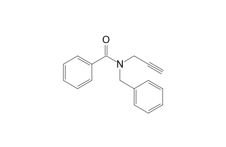 N-(Benzyl)-N-(prop-2-yn-1-yl)benzamide