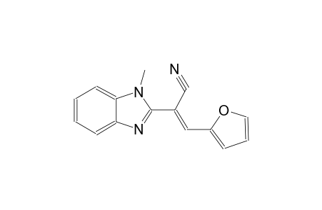1H-benzimidazole-2-acetonitrile, alpha-(2-furanylmethylene)-1-methyl-