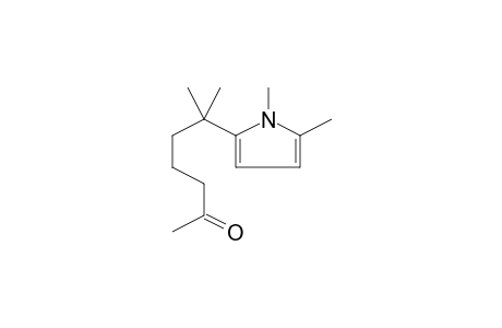 6-(1,5-Dimethyl-1H-pyrrol-2-yl)-6-methyl-2-heptanone