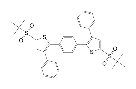 2,2'-(1,4-phenylene)bis[5-(t-butylsulfonyl)3-phenylthiophene]