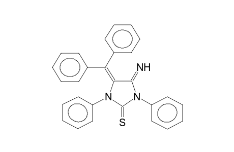 4-(DIPHENYLMETHYLENE)-5-IMINO-1,3-DIPHENYL-2-IMIDAZOLIDINETHIONE