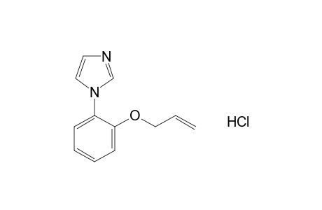 1-[o-(allyloxy)phenyl]imidazole, monohydrochloride