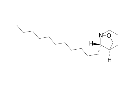 (5S*,8S*)-8-Undecyl-7-oxa-1-azabicyclo[3.2.1]octane