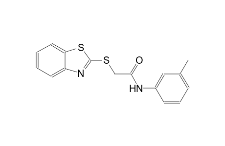 2-(1,3-benzothiazol-2-ylsulfanyl)-N-(3-methylphenyl)acetamide