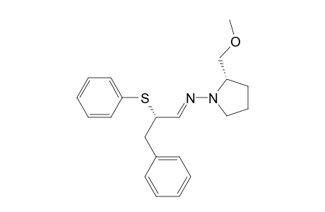 (S,S)-(-)-2-Methoxymethyl-1-(2-phenylthio-3-phenyl-1-propylidenamino)pyrrolidine