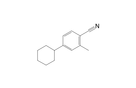 4-cyclohexyl-2-methyl-benzenecarbonitrile