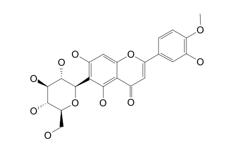 4'-METHOXYLUTEOLIN-6-C-BETA-D-GLUCOPYRANOSIDE